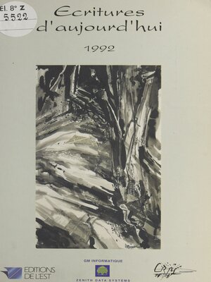 cover image of Écritures d'aujourd'hui